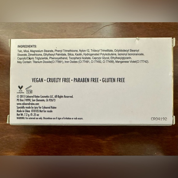 DESIGNED BY COLOURED RAINE COSMETICS!!! NEW Mimosa Moment Eyeshadow Palette. - Picture 4 of 4